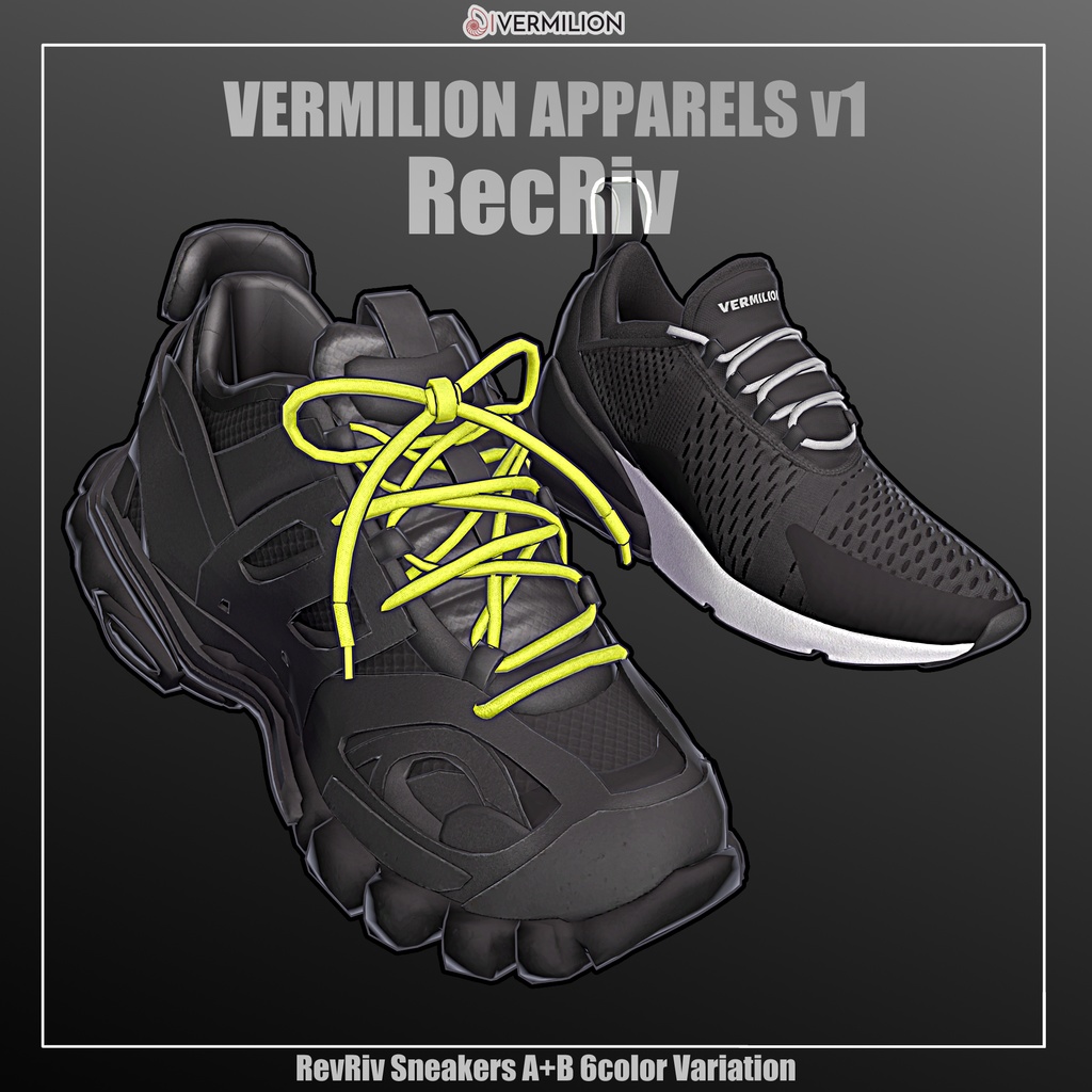 【RecRiv SNEAKERS】VERMILION APPARELSv1