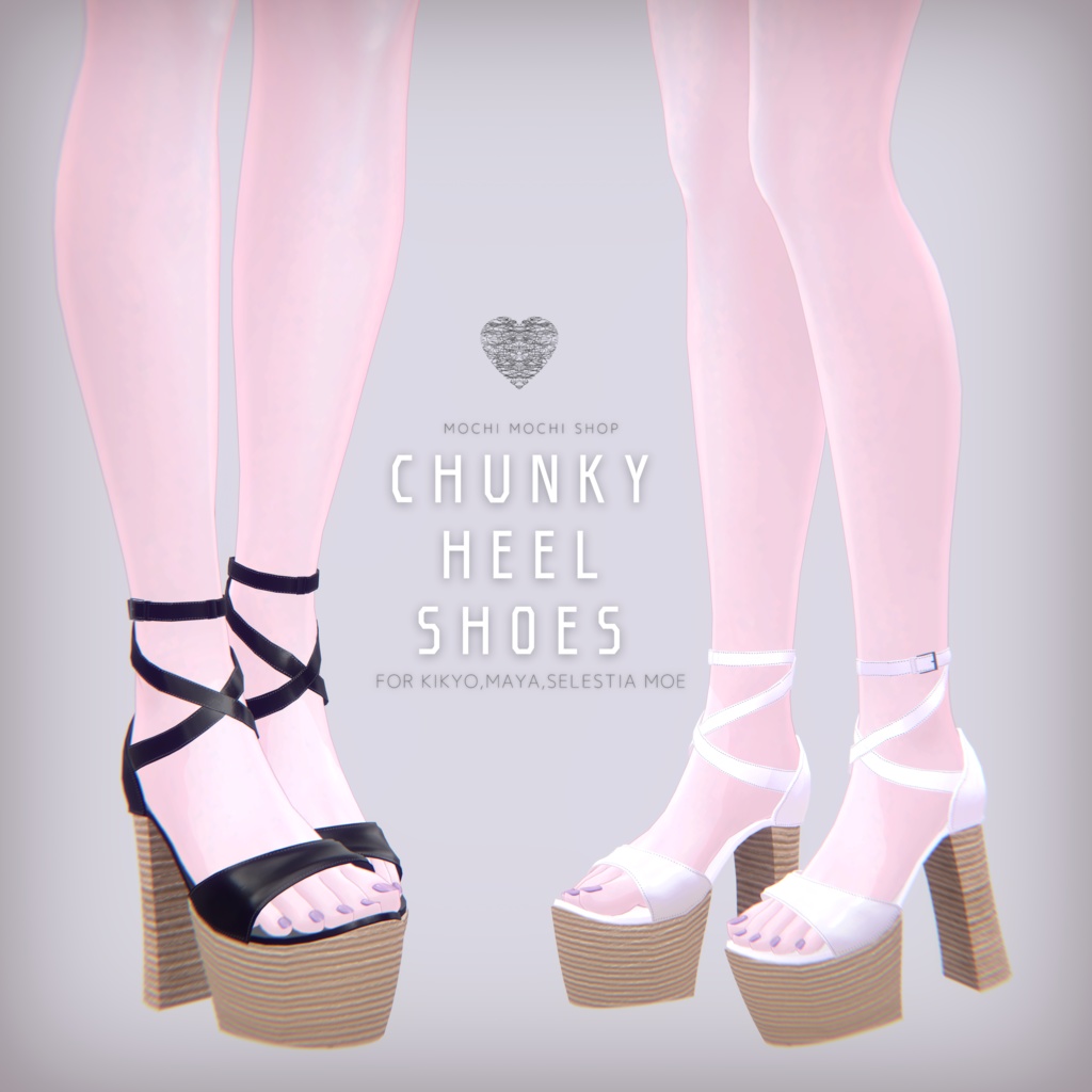 Chunky Heel Sandals
