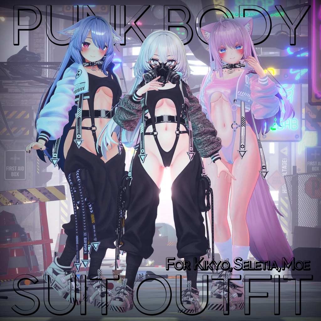 Punk Bodysuit Outfit