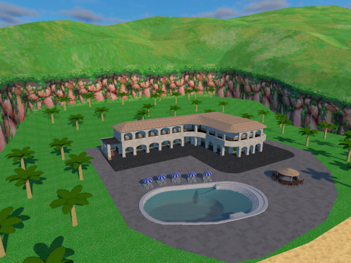 Tropical Resort （My Hero Academia⁄ One Piece Roleplay for Fushigina's Roleplay Server）