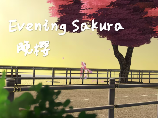 Evening Sakura 晚樱