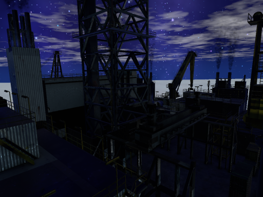 BAF OilRig Night PvP