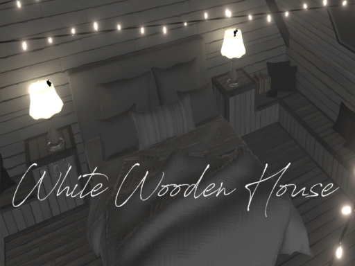 White Wooden House