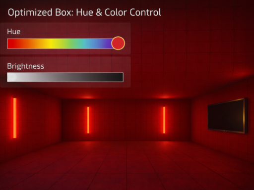 Optimized Box˸ Hue ＆ Color Control