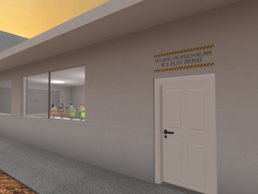 Heavy Equipment Safety Room