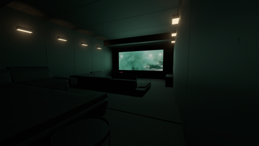 frilly home theater