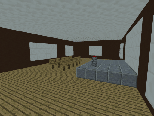 Minecraft Presentation Room
