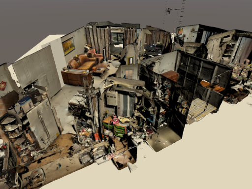 3D Scanned TK's Room