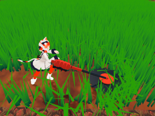 Just Cutting Grass