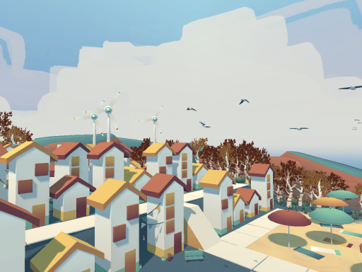 Windswept Village
