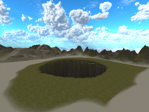 Giant pit of death