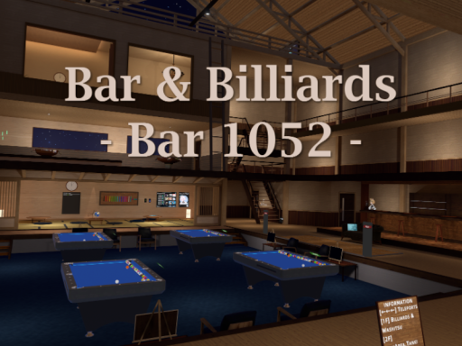 Bar＆Billiards - Bar 1052 -
