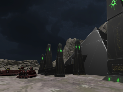 Necron Tomb Robbing - WH40k Avi PVP