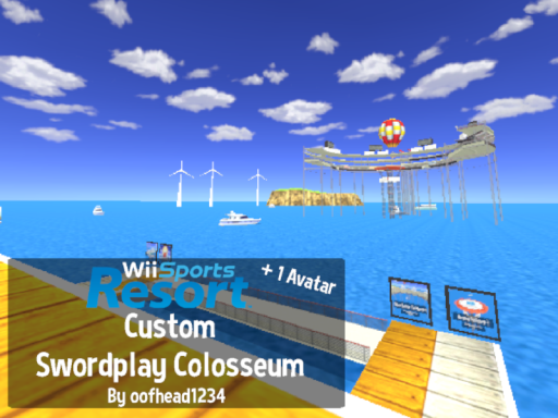 Swordplay Colosseum （Wii Sports Resort）