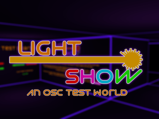 Light Show ［OSC Test for game based avatar updates］