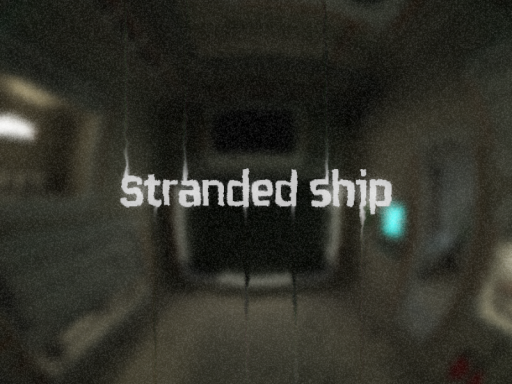 Stranded ship