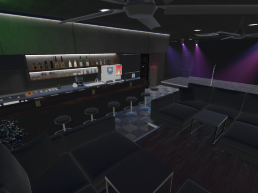 ステージ付きのBAR（試作）