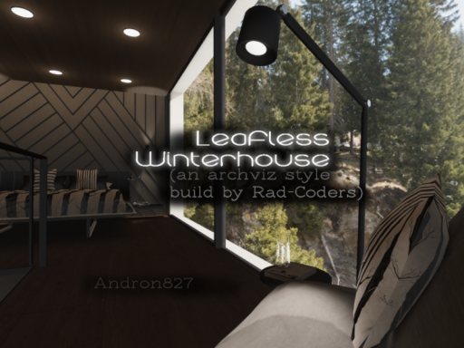 ArchViz˸ Leafless Winterhouse