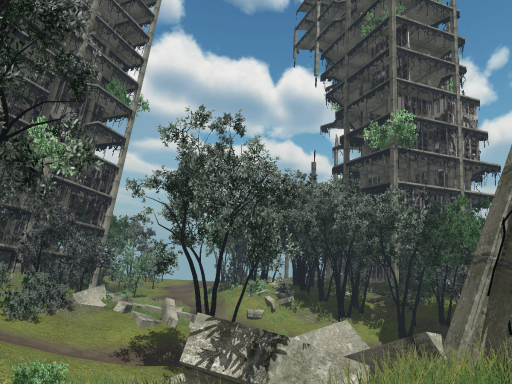 Destroyed City