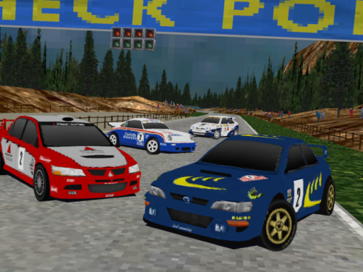 SEGA RALLY CHAMPIONSHIP VRC （Forest Demo）