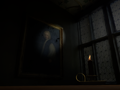 Alone in the great Chamber