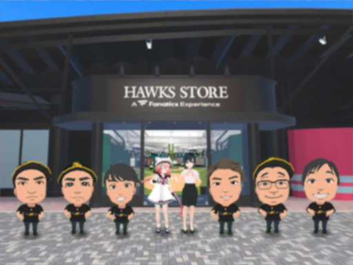 バーチャル HAWKS STORE