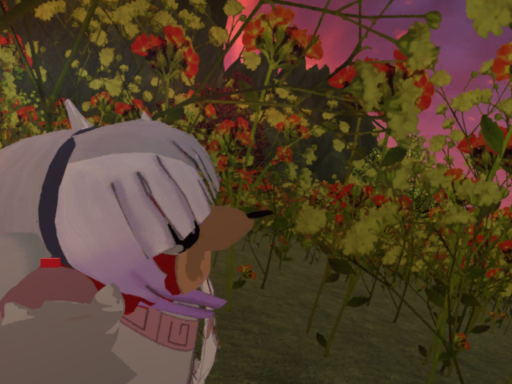 Among the Flowers