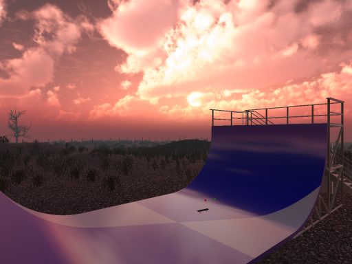Halfpipe Skateboard