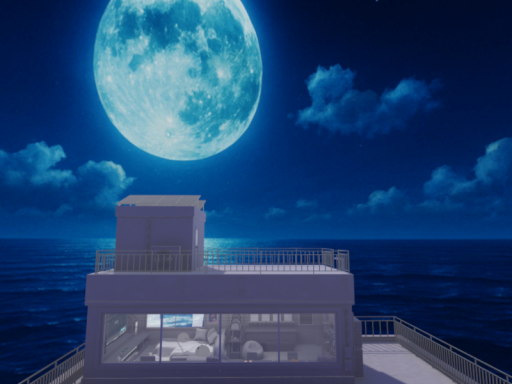 Moonlight on My River