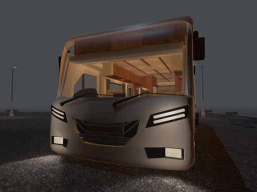 Rainy Night Camper