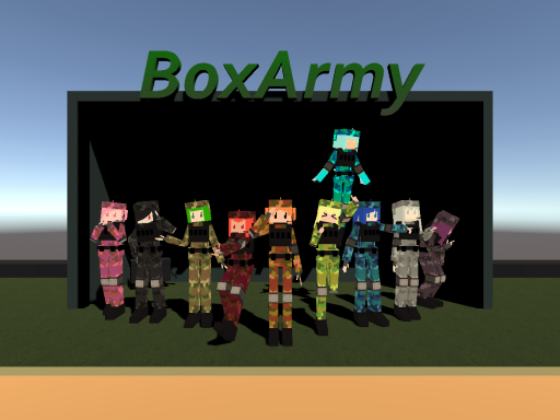 超軽アバター_BoxArmy_Pedestal