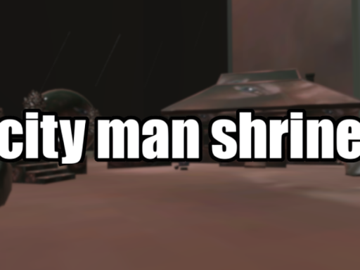 city man shrine