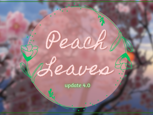 Peach Leaves