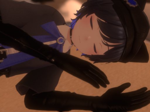 アオイちゃんと一緒に添い寝できる部屋。