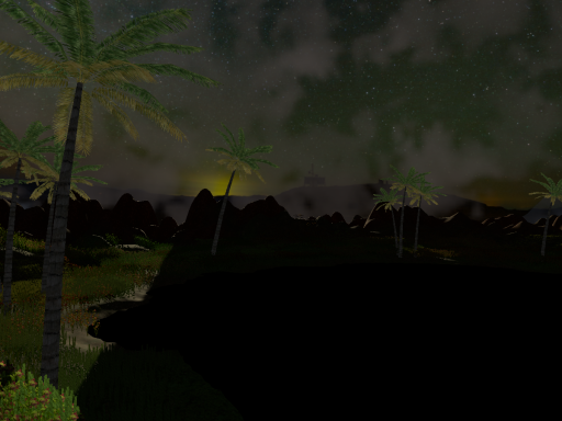 Night Sky Lake
