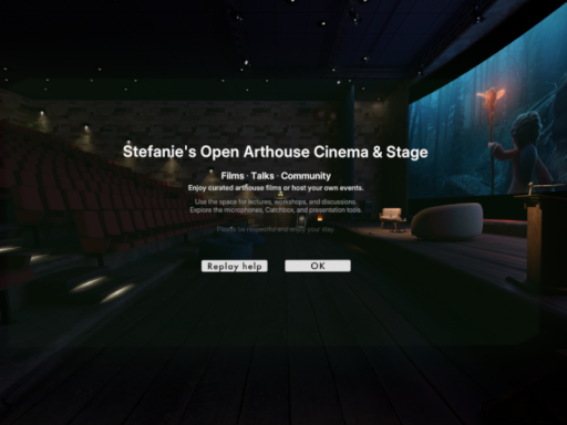 Stefanie's Open Arthouse Cinema ＆ Stage （Beta）