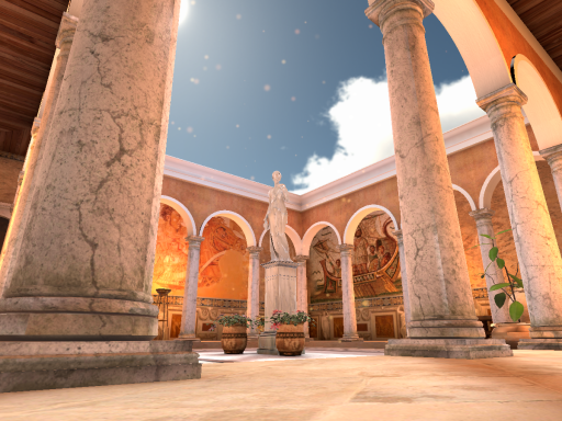 Roman Courtyard