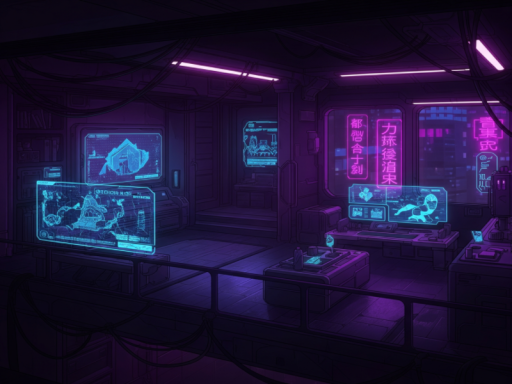 Cyberpunk Apartment