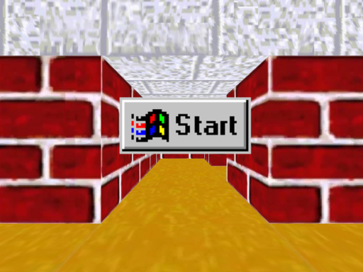 VR Windows95 Maze