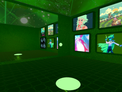 Green Test Room