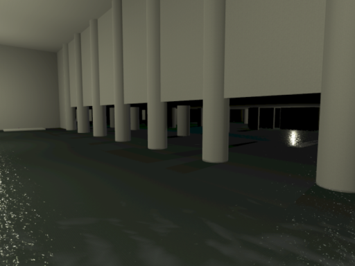 poolrooms and side railway