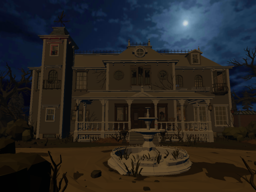 Spooky Synty Mansion