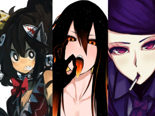 jade's 3 avatars