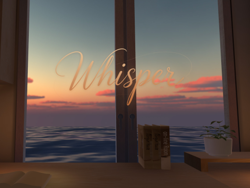Whisper-ささやく