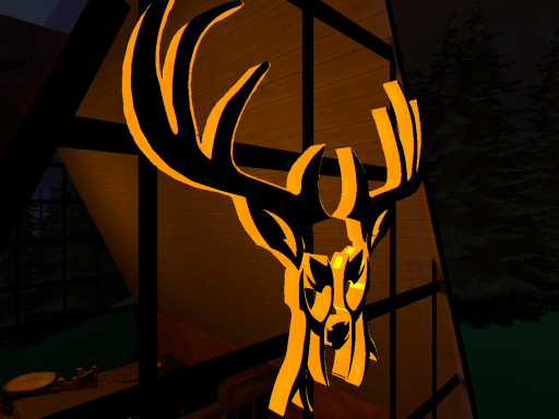 Wooden Deer House