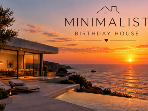 Minimalist Birthday House