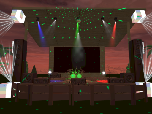 Simple Concert Stage
