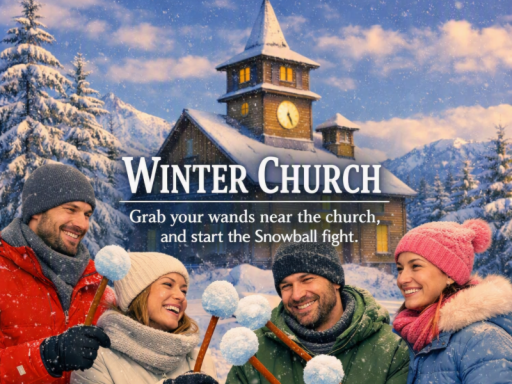 Winter Church Snowball Fightǃ