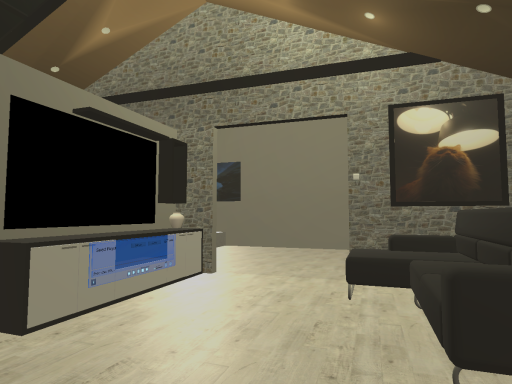 A criminal's apartment