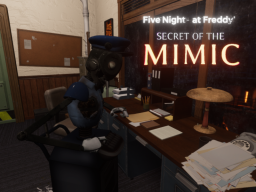 Fnaf Secret Of The Mimic - Managers Office